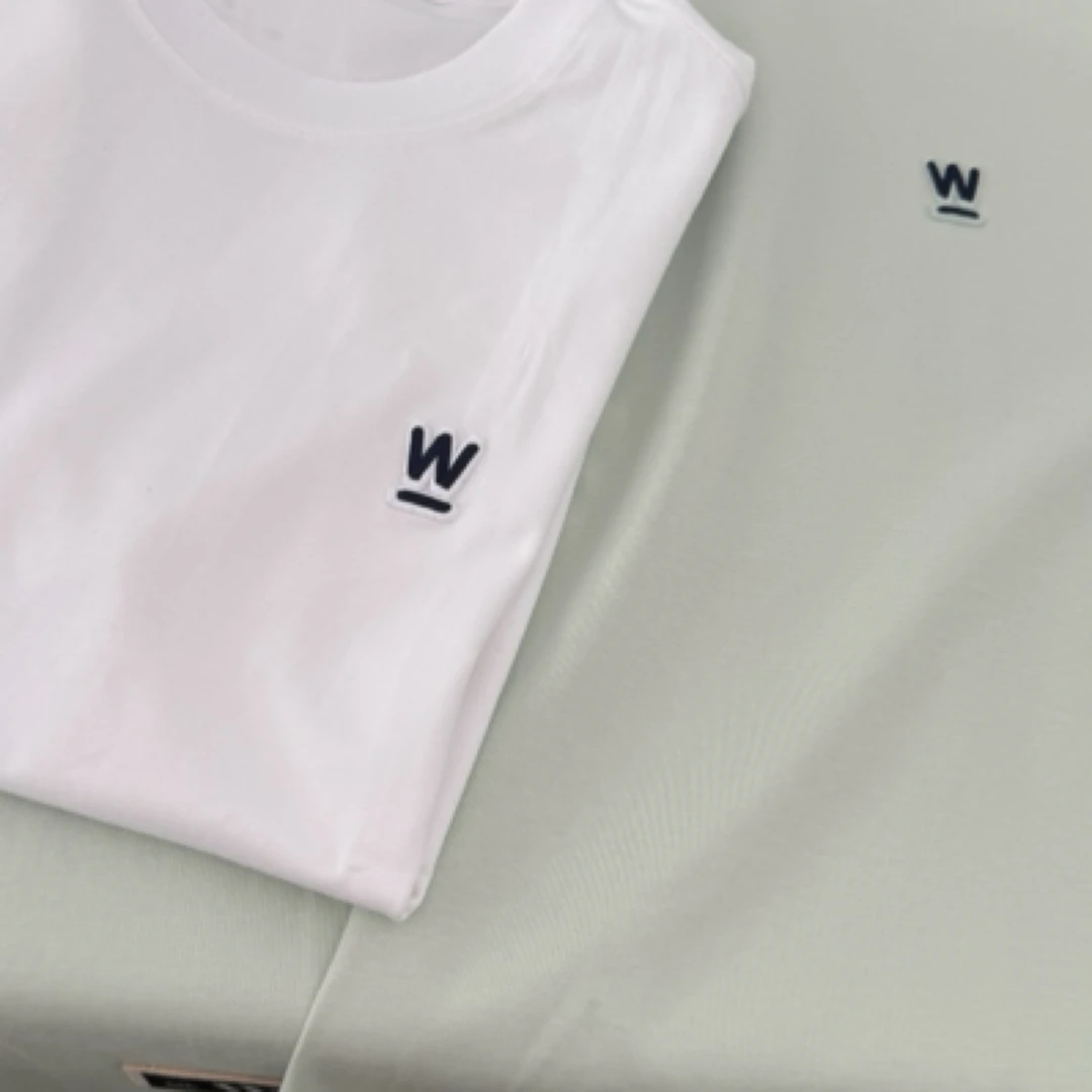 短袖常规夏季几何宽松型圆领T恤春夏休闲男士白色