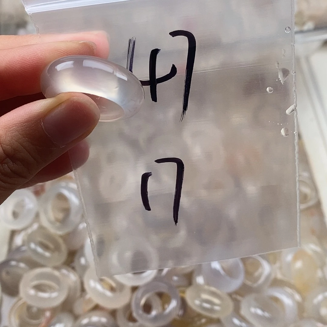 未镶嵌戒指玛瑙/玉髓