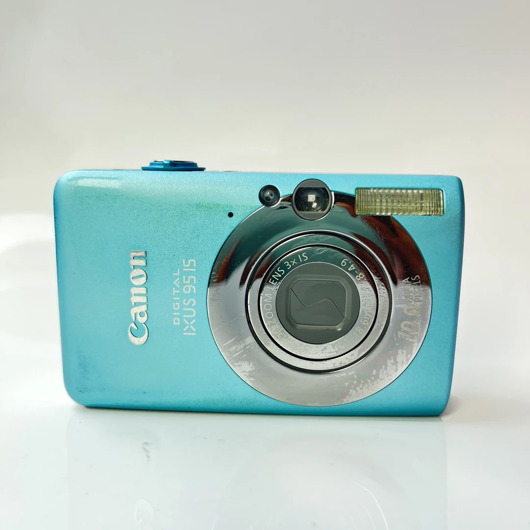 95新 Canon/佳能 ixus95蓝色1000万像素3倍变焦数码相机