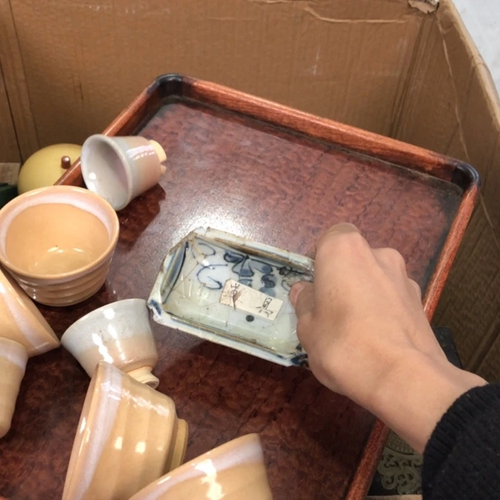 陶瓷孤品单件车里拍