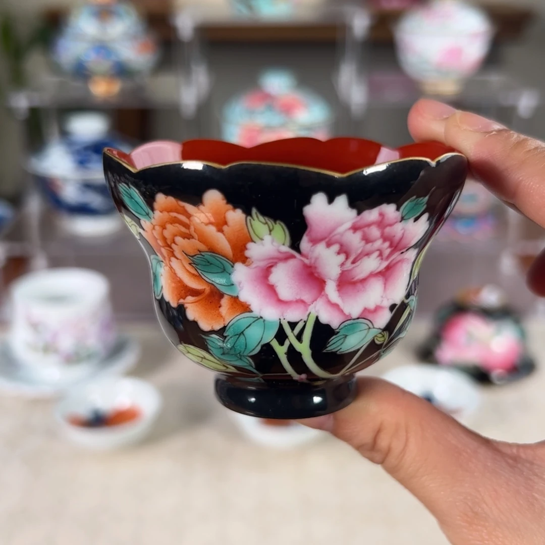 纯手工手绘 高端茶器