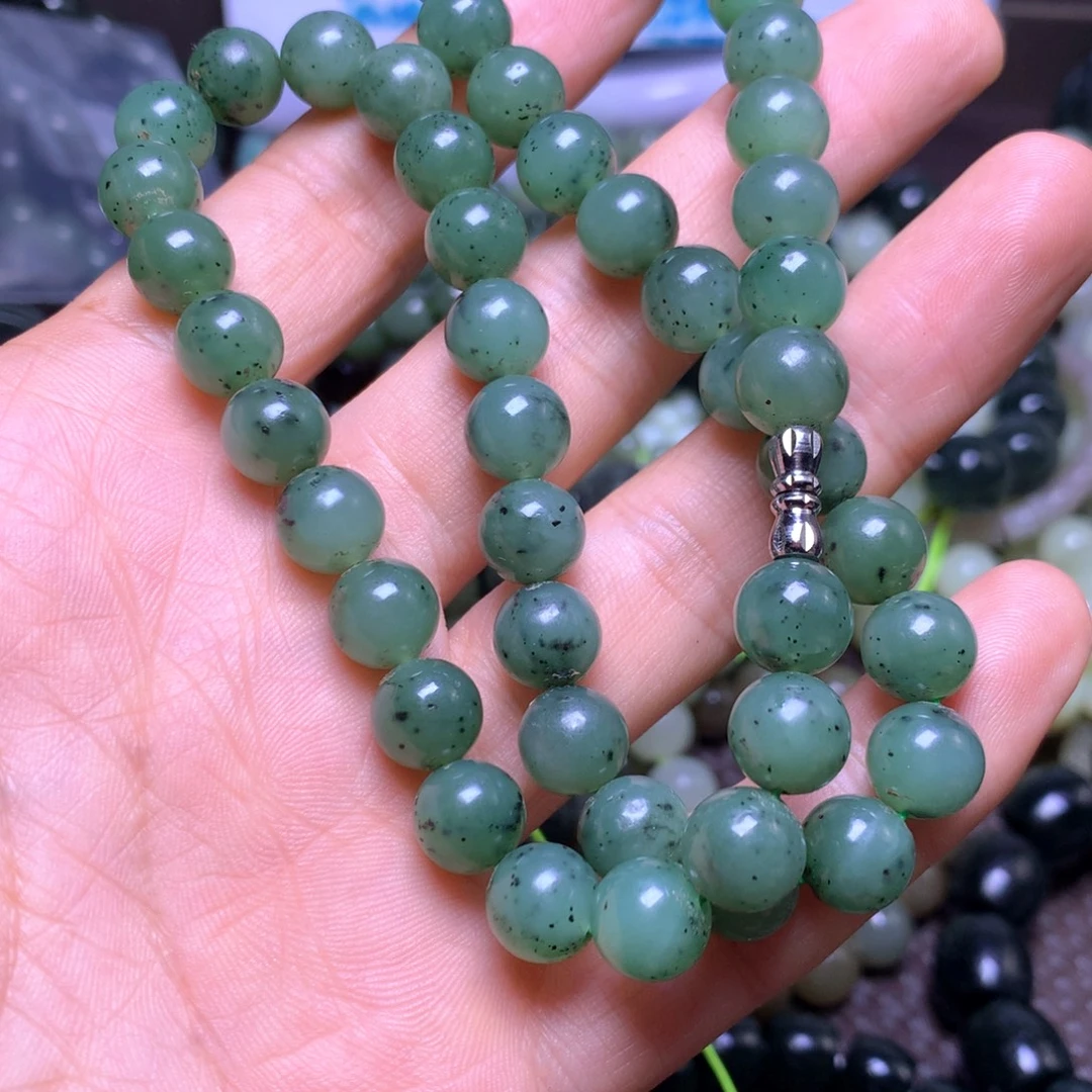 和田玉未镶嵌手串10