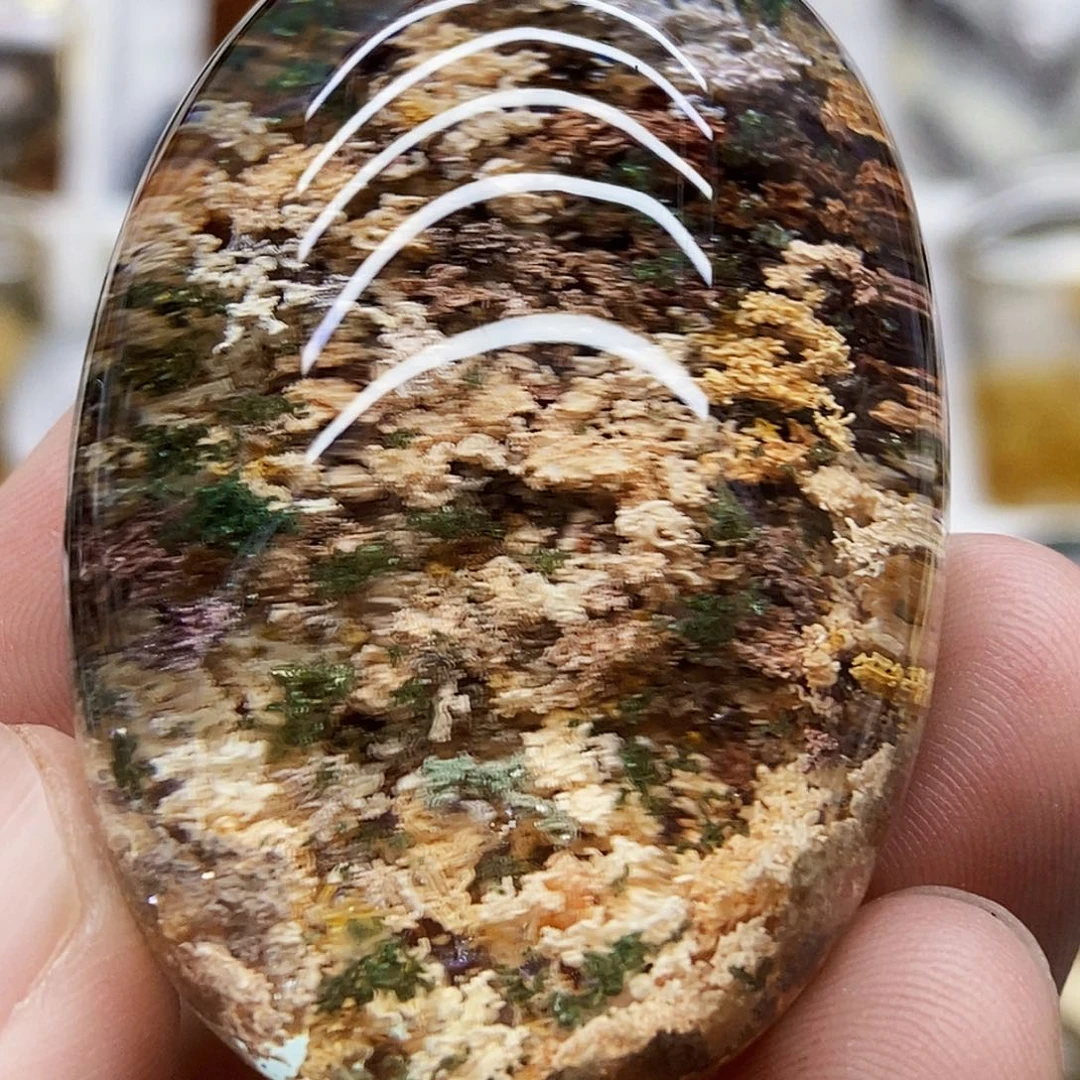 泽***6水晶珠宝半成品未镶嵌摆件