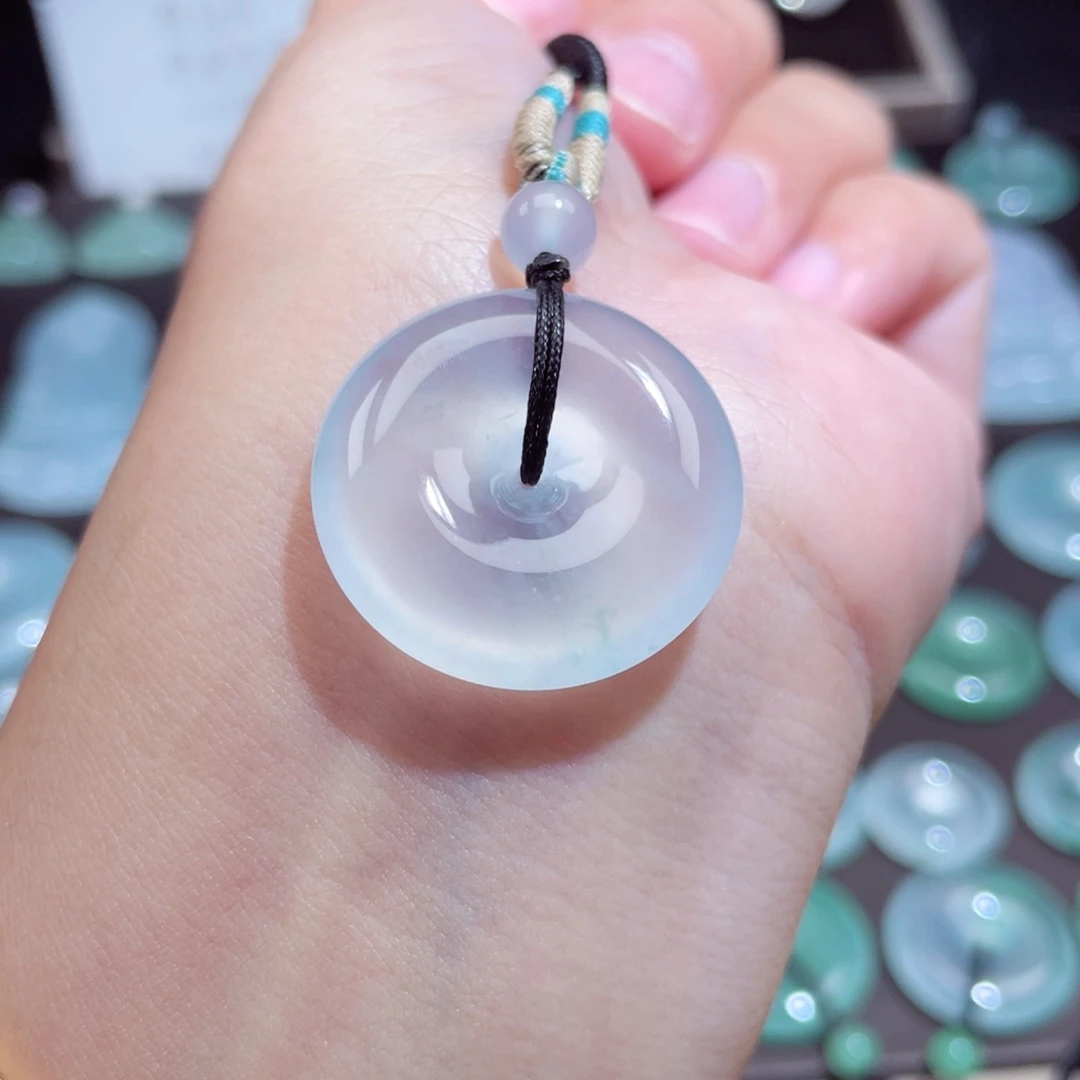 颈饰未镶嵌翡翠扣子