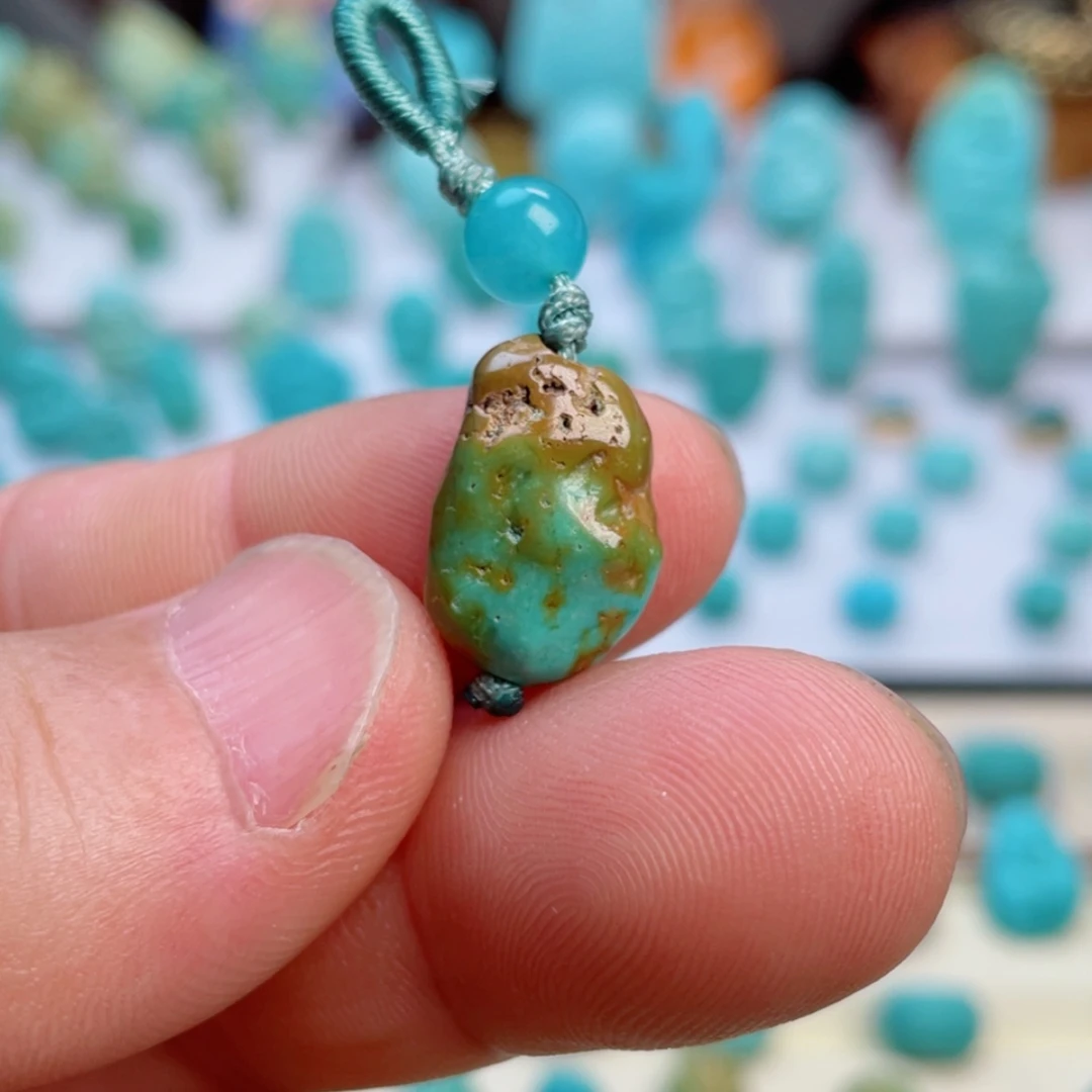 【闪购商品】绿松石未镶嵌吊坠(不含链)