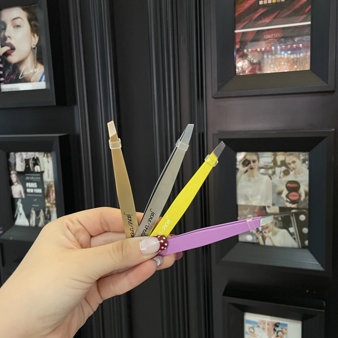 高精密不粘胶涂层睫毛镊子新手美睫专用工具