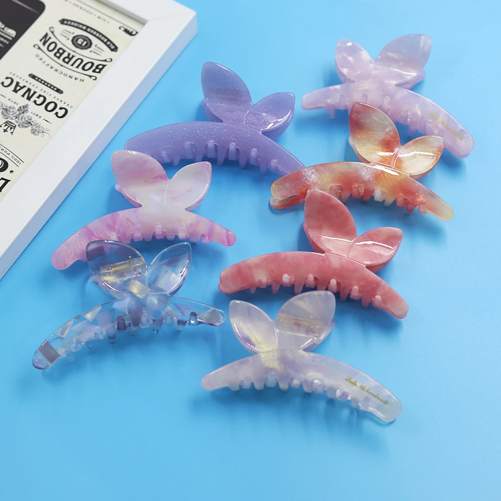 网红发饰个性百搭发夹日韩气质超仙少女风甜美抓夹高级感奢华发饰