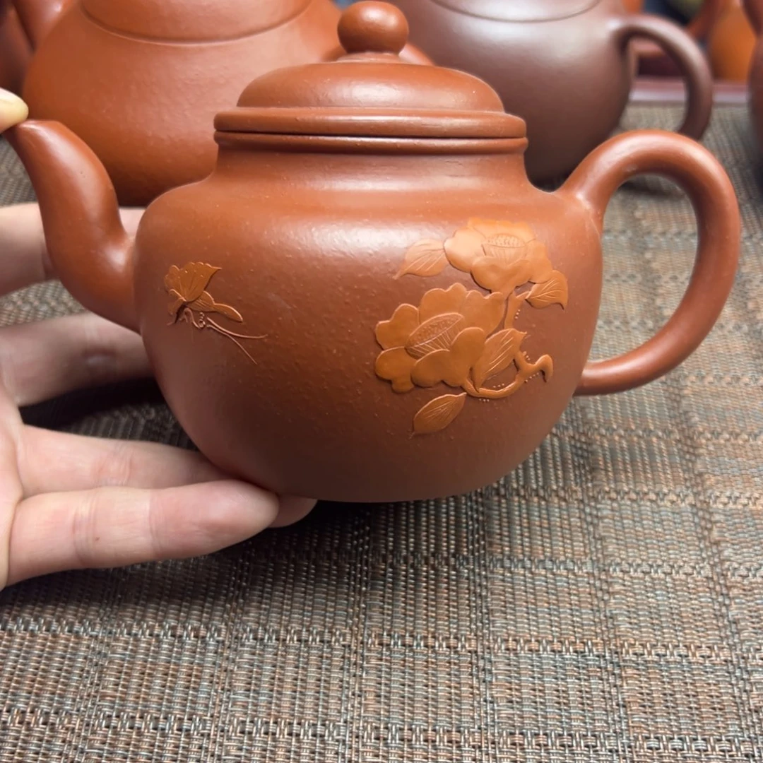 茶壶紫砂宜兴原矿紫砂壶370毫升容量