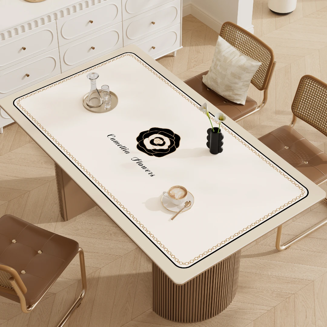 【鎏金硅】餐桌垫桌垫茶几垫桌布防油防水防烫电视柜台面垫子保护垫