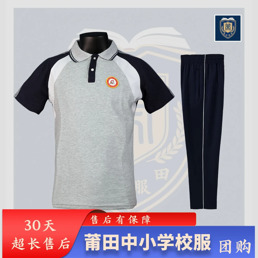 仙游第二华侨中学学校同款夏季运动休闲透气运动服