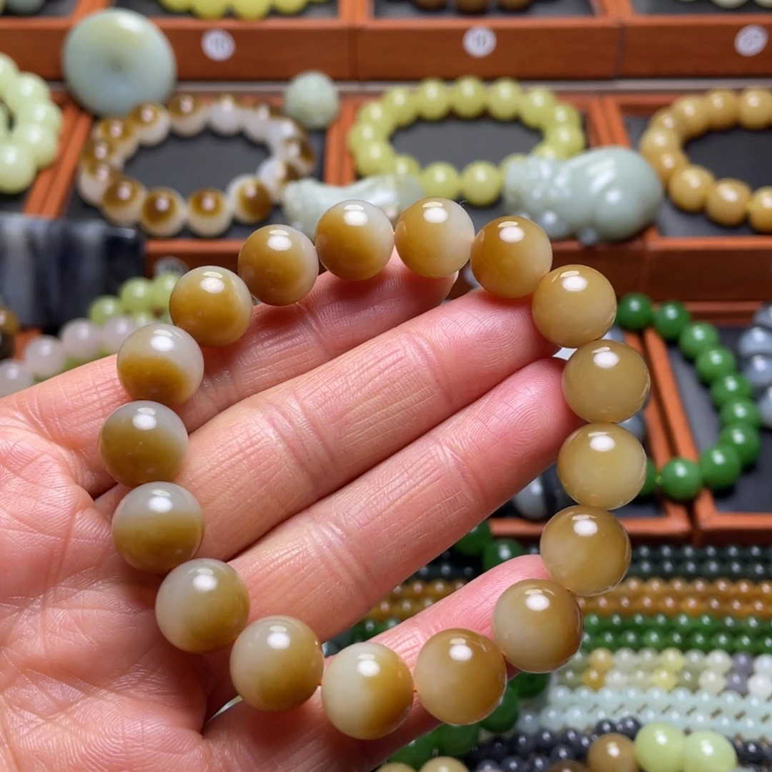 和田玉未镶嵌手串