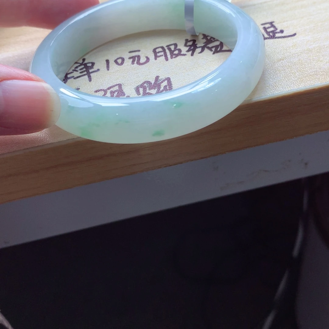 翡翠颈饰未镶嵌手镯55