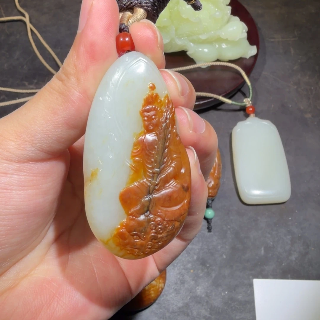 和田玉（子料）未镶嵌挂件