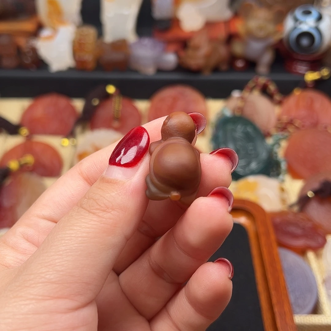 玛瑙/玉髓未镶嵌颈饰