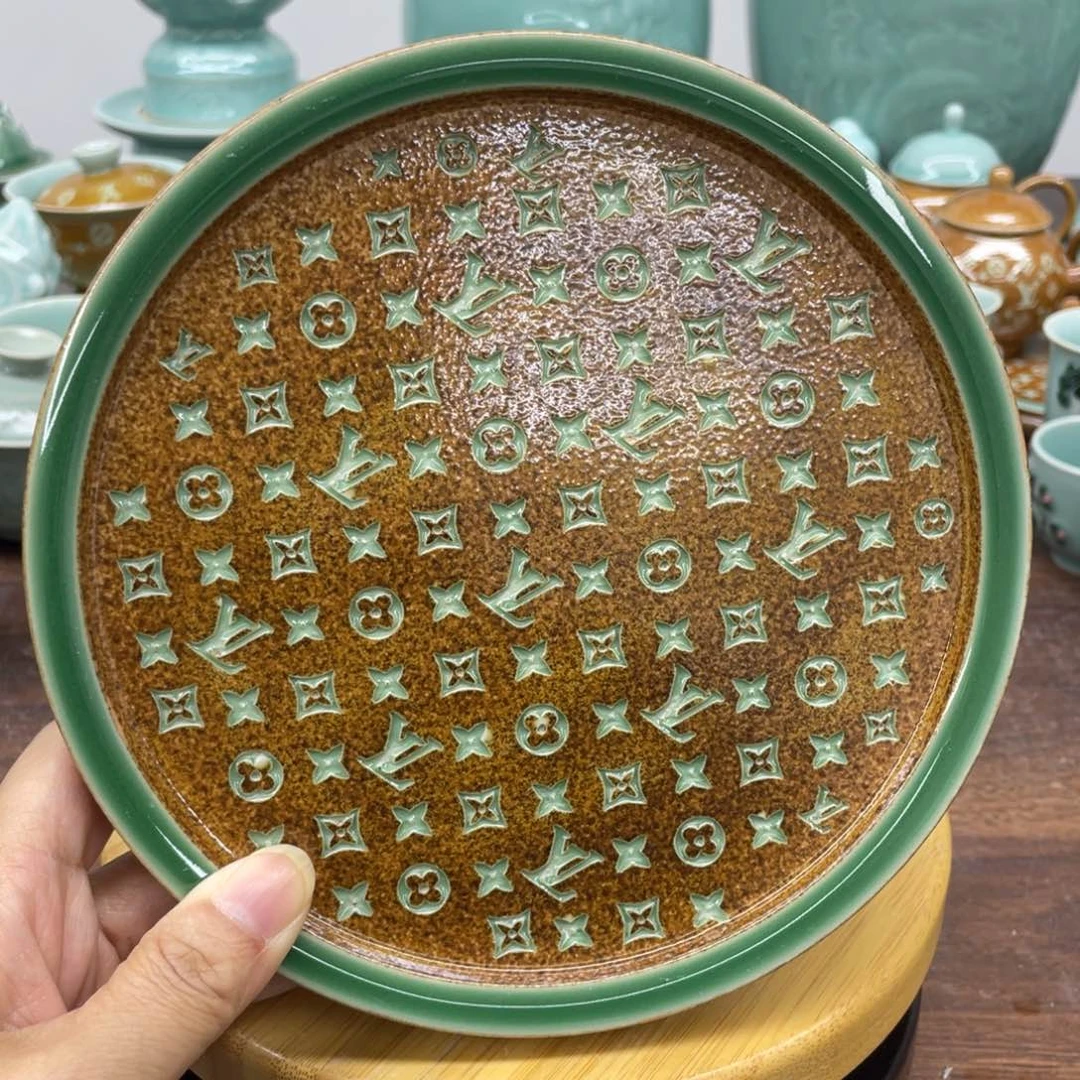 特价青瓷17.5厘米青瓷