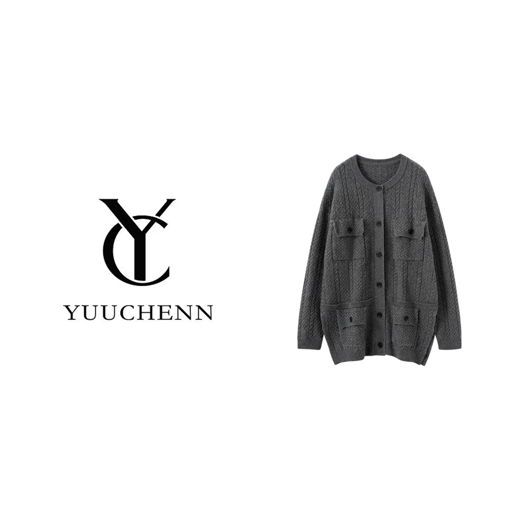 YUUCHENN羊绒工装口袋外套 NZS5071
