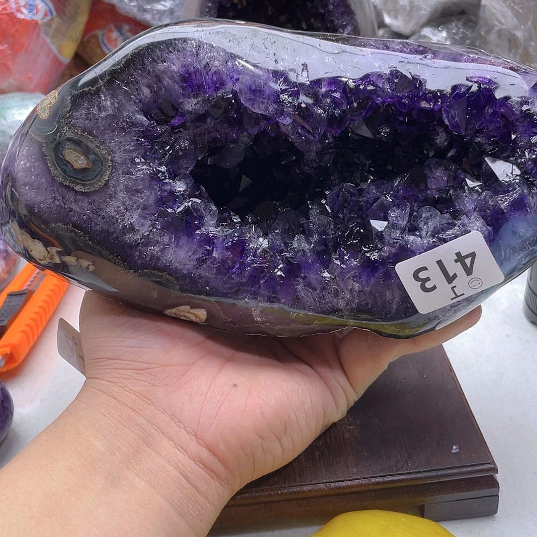 紫晶大型摆件（非配饰）未镶嵌