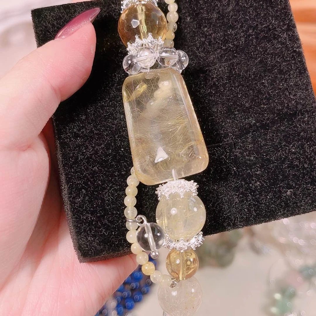 水晶手链未镶嵌设计