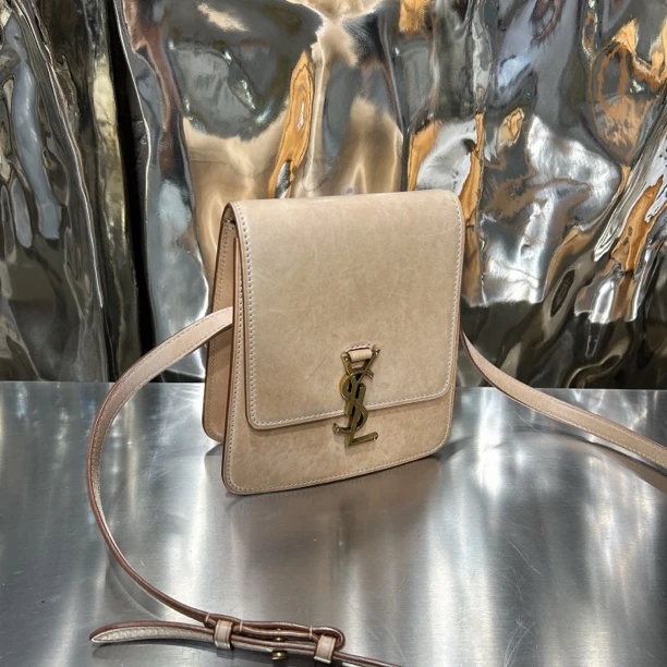 95新 YSL/圣罗兰 单肩 方包 斜挎