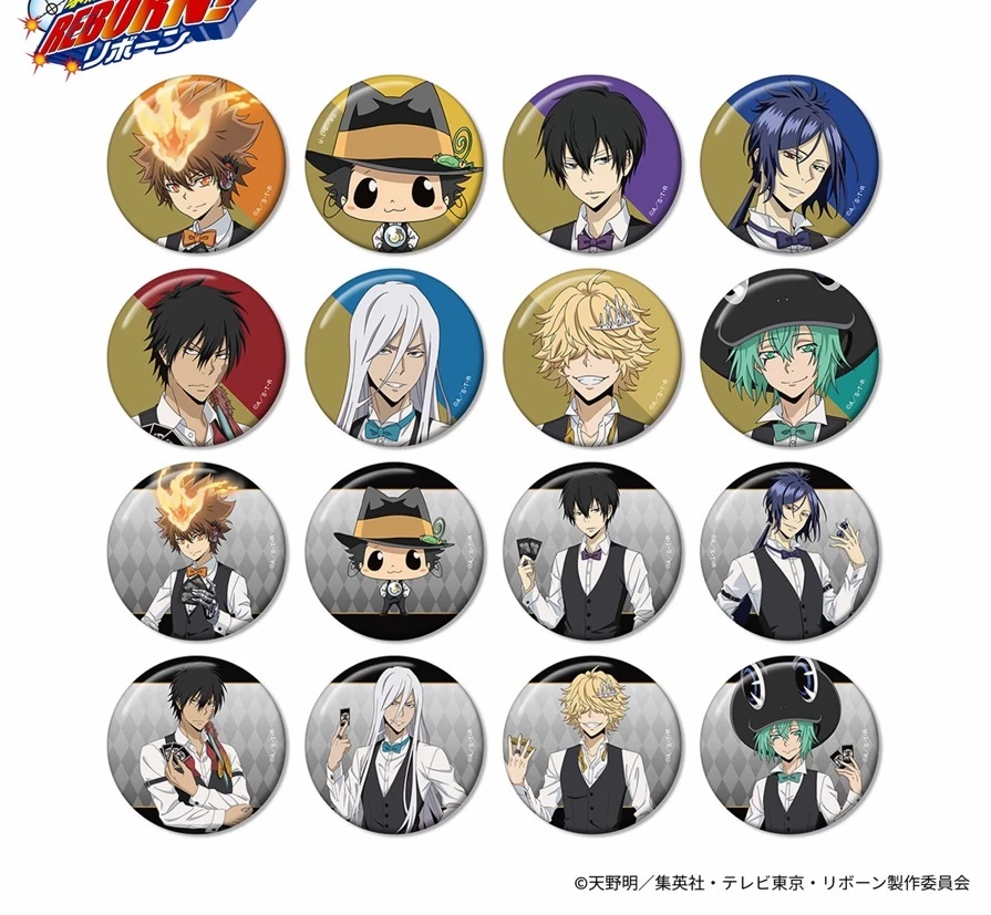 【日谷】家庭教师 发牌员系列 Animate限定吧唧徽章盲盒（代拆）