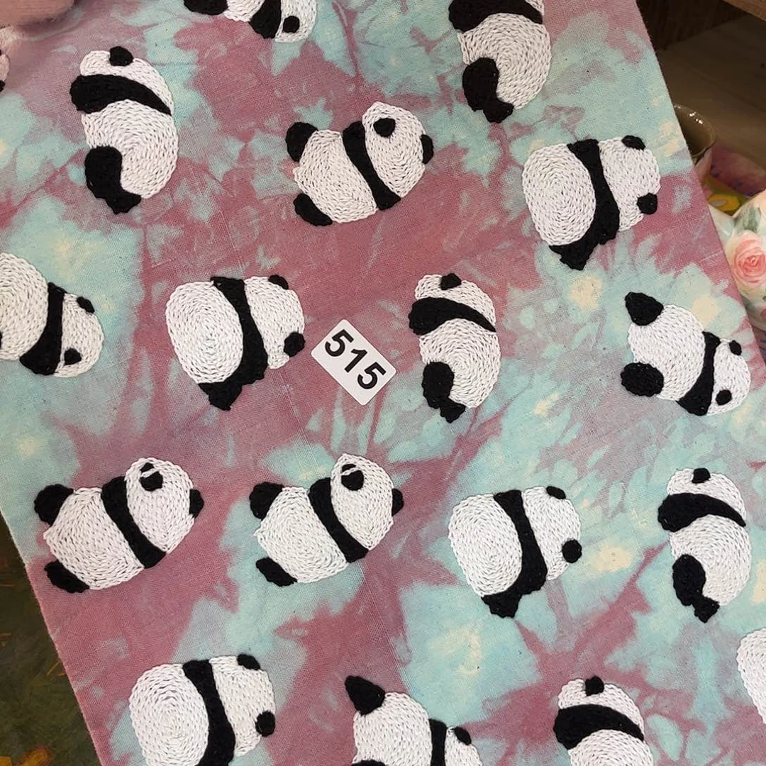 规格30.40刺子绣茶席