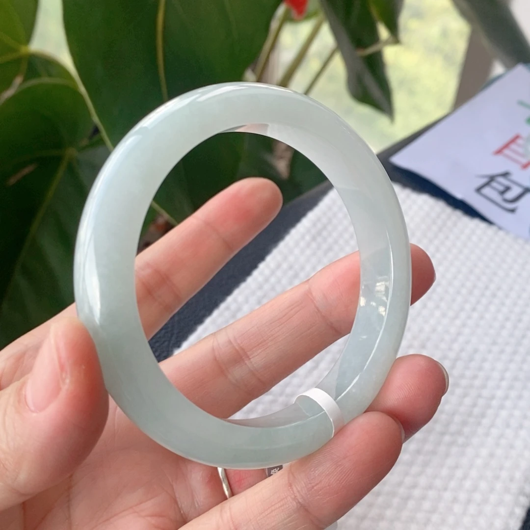 翡翠未镶嵌手镯16号