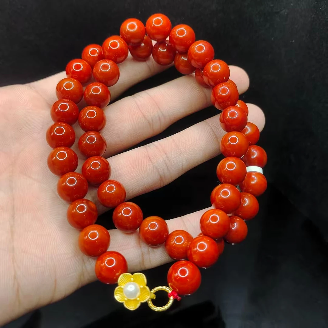 【康康严选】玛瑙DIY公主链HA25【多样性发其一】约10mm