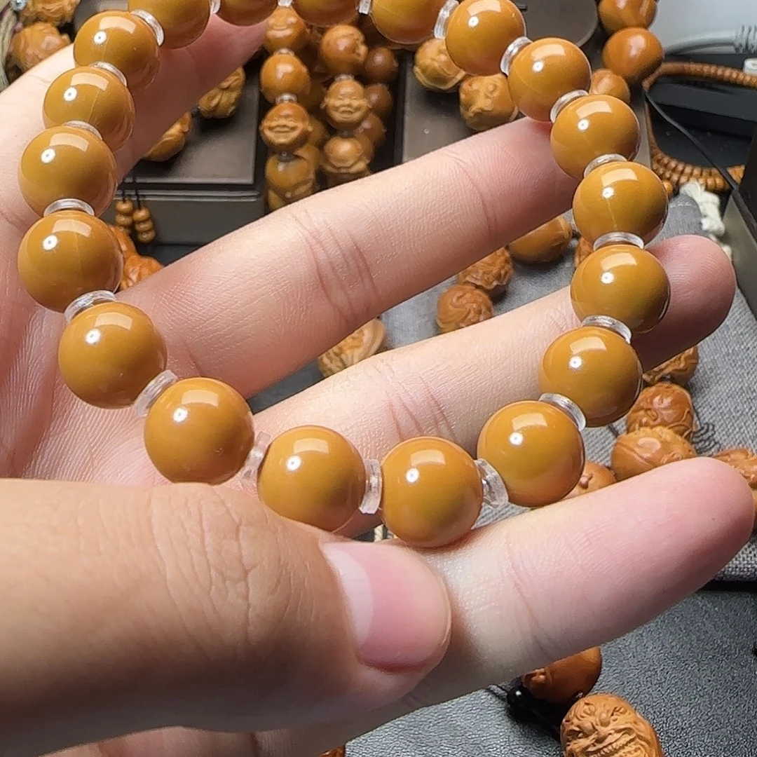 手串/手链橄榄核猴头光珠