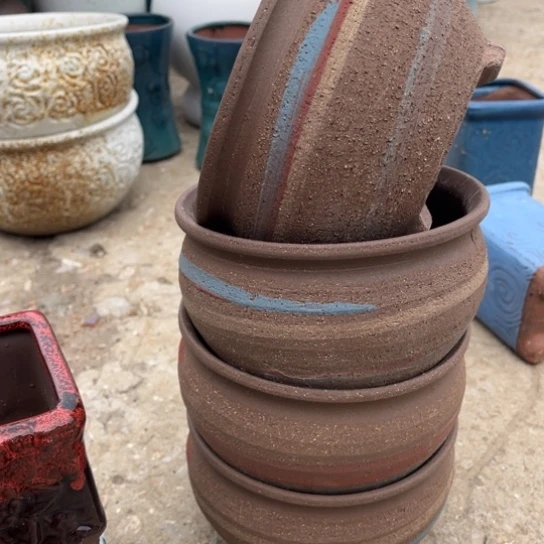 红陶口15高10瑕疵