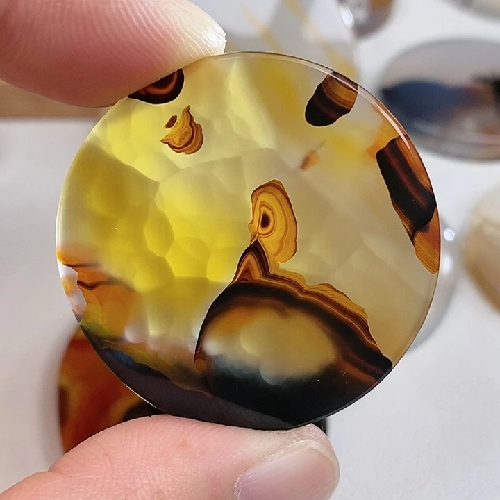 未镶嵌奇石玛瑙/玉髓美****代