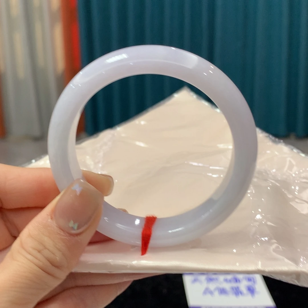 未镶嵌手镯翡翠完美者慎拍 圈口54