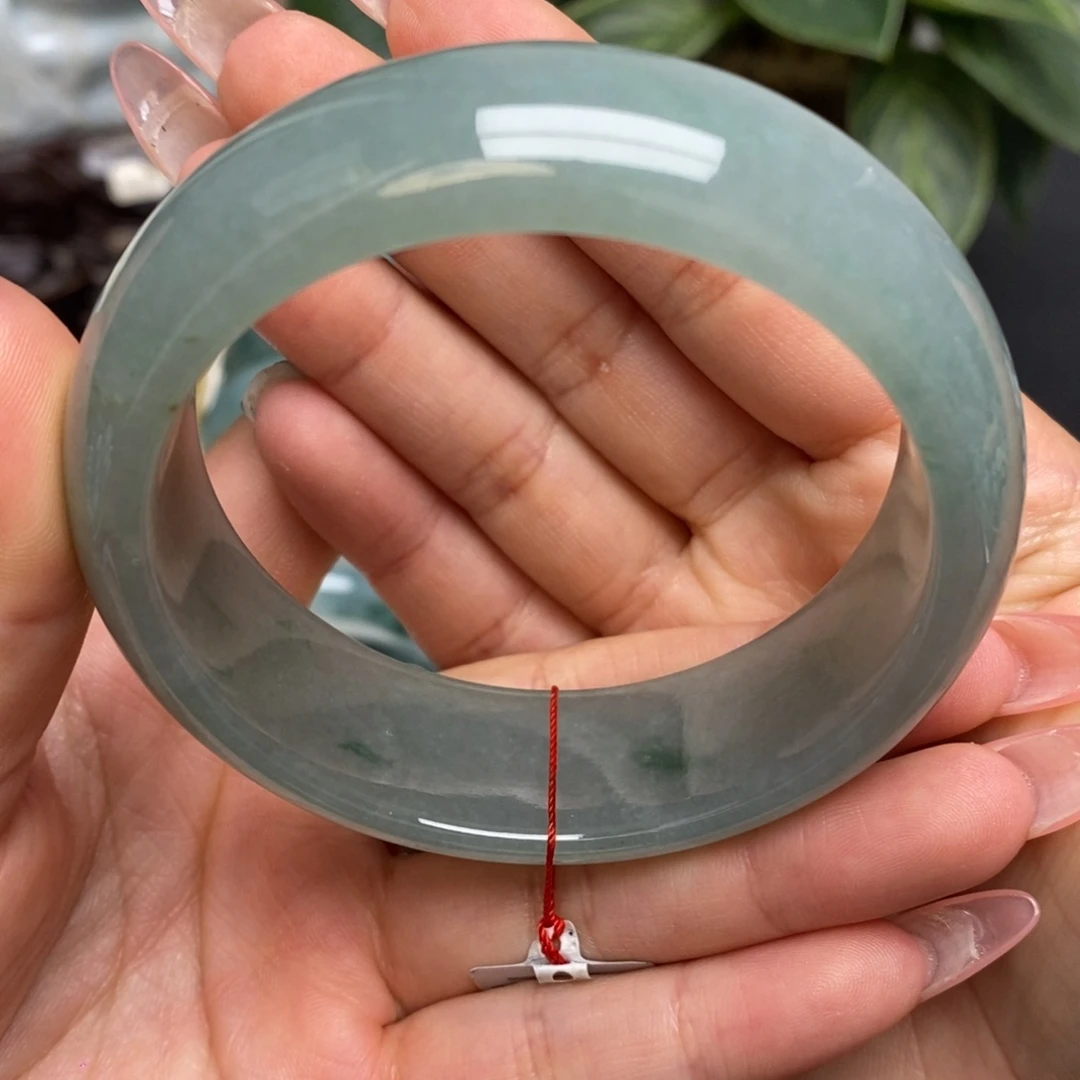 翡翠未镶嵌手镯天然