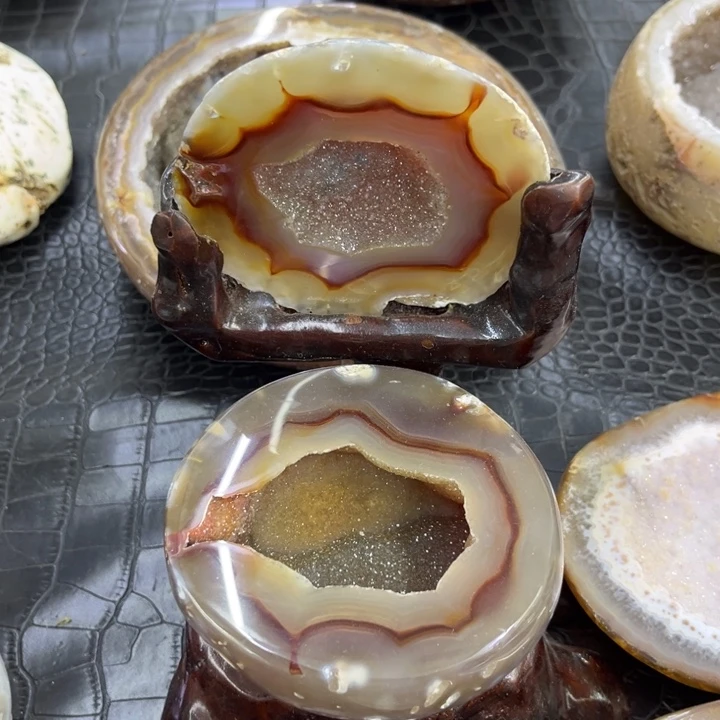 水晶未镶嵌发饰聚宝盆
