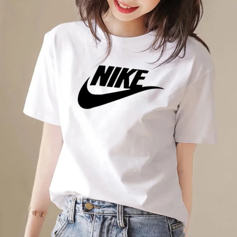 Nike耐克短袖T恤女2025新款透气健身运动服休闲半袖上衣DX7907