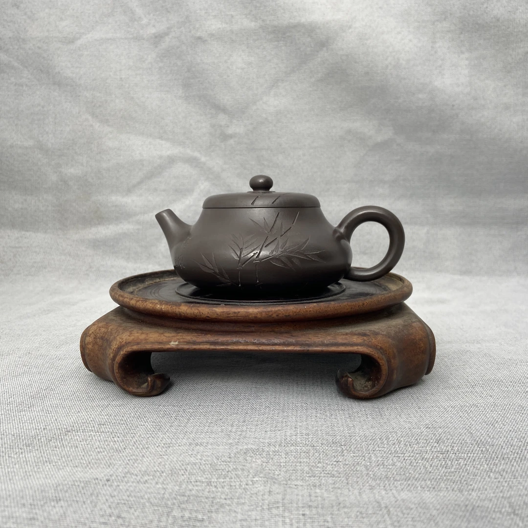 宜兴手工紫砂陶 茶壶GS3484-66