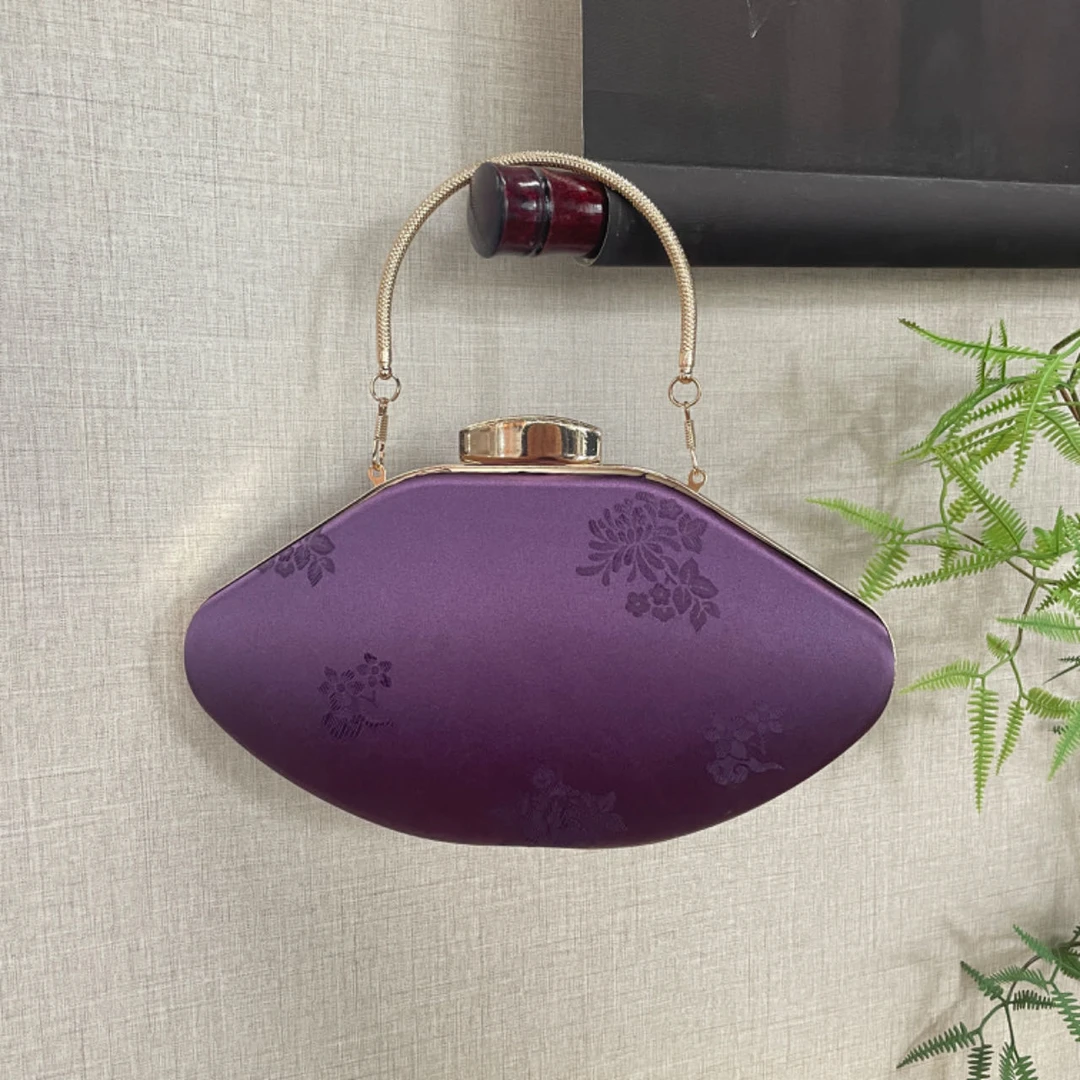 【小100-200】老师傅桑蚕丝香云纱包包中式复古民族风便携包包