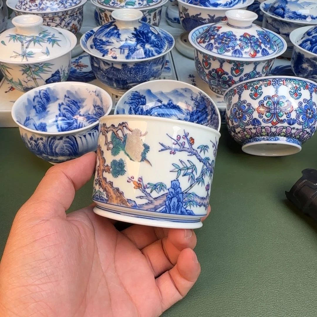 纯手绘纯手工茶具2