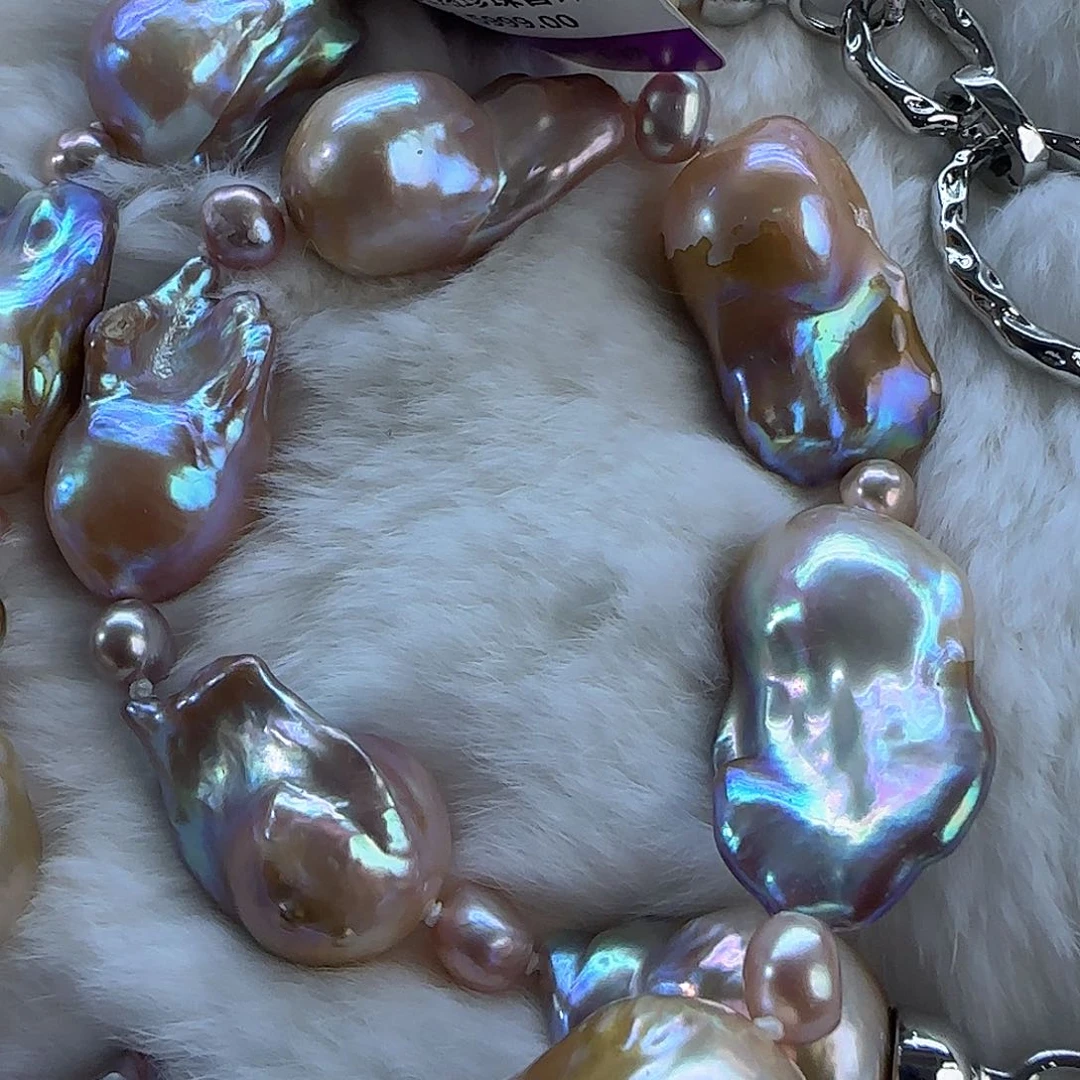 未镶嵌项链定制173淡水珍珠