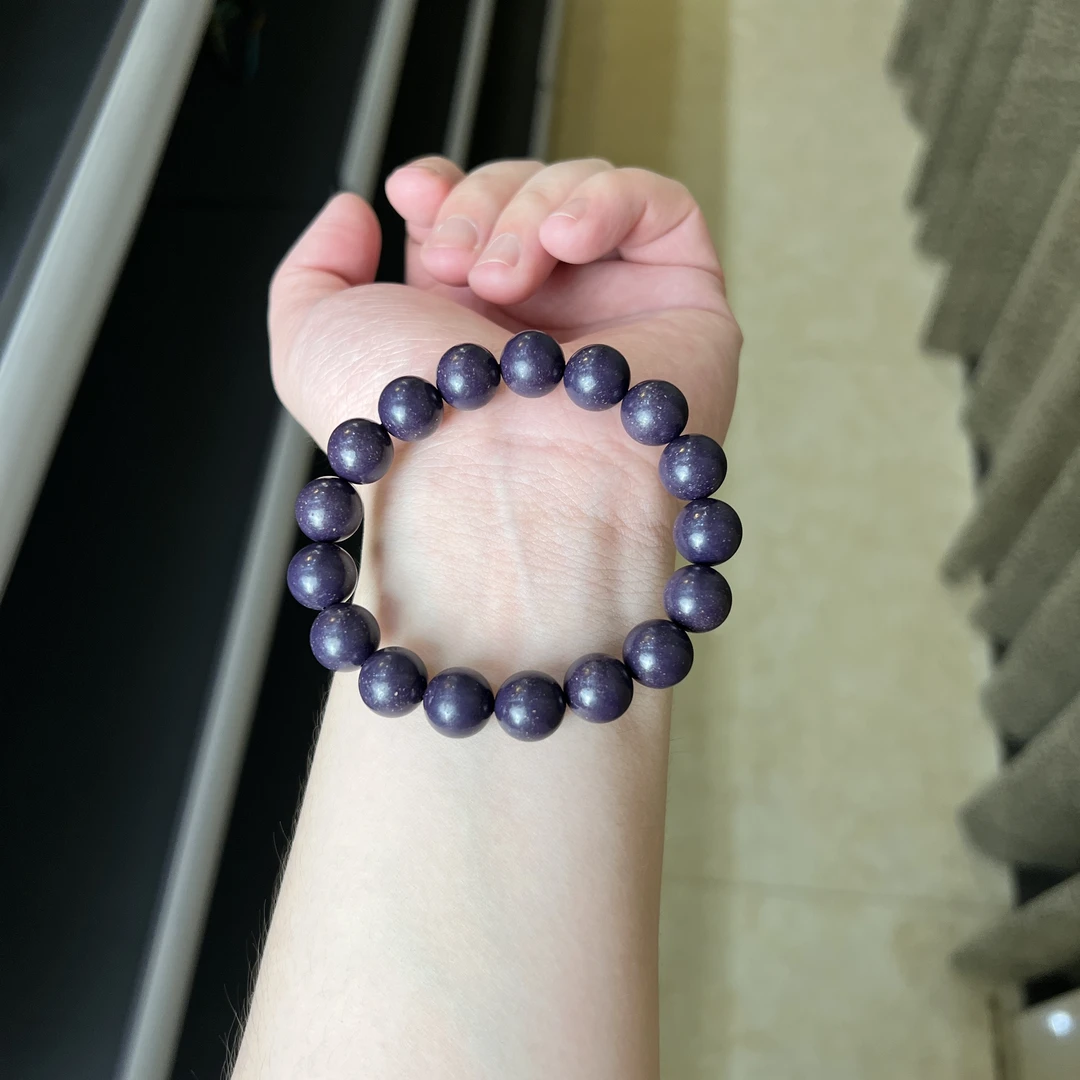 非金属木质手链 约12mm【紫气东来】古法含香珠手串