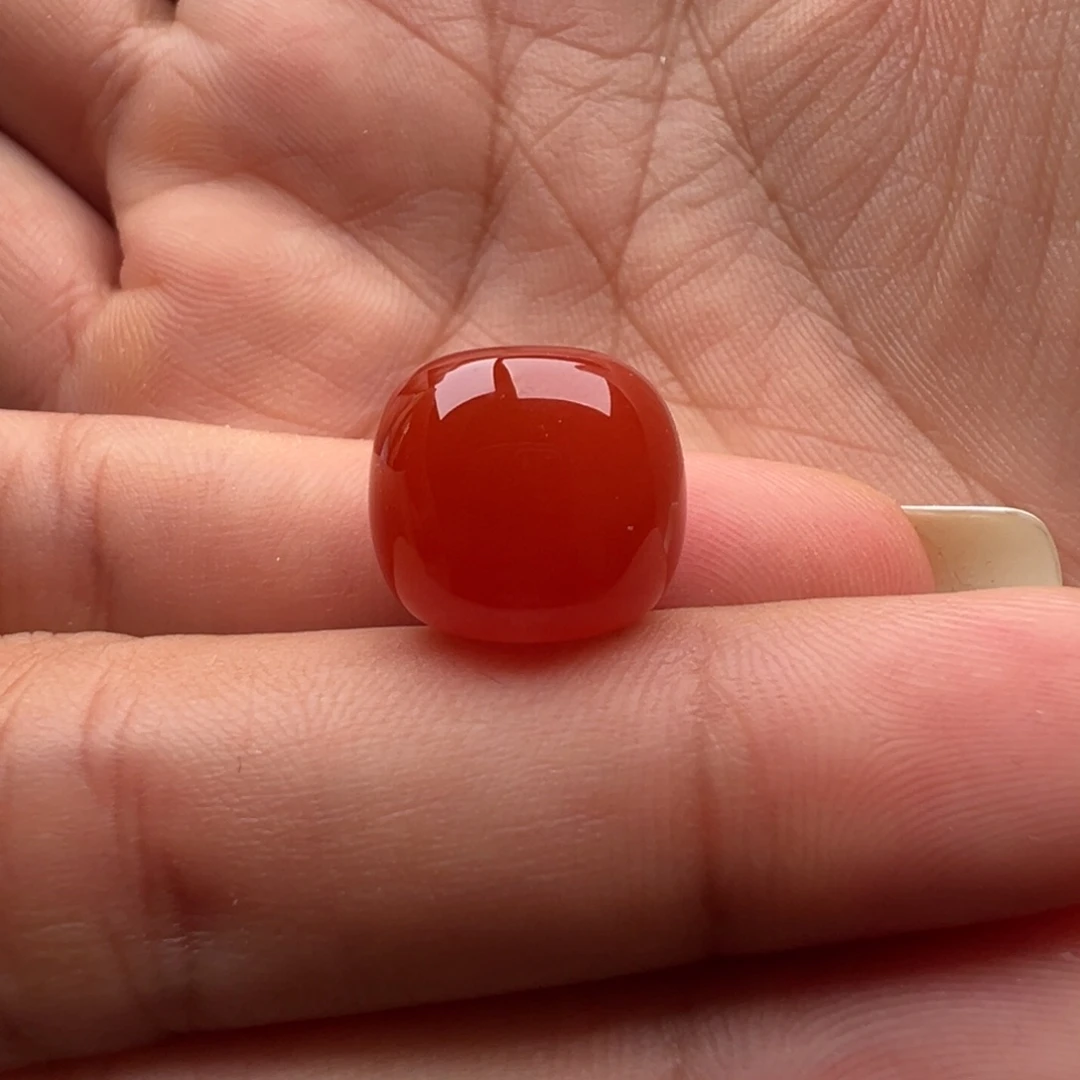 南红玛瑙未镶嵌老型13.5x12.3