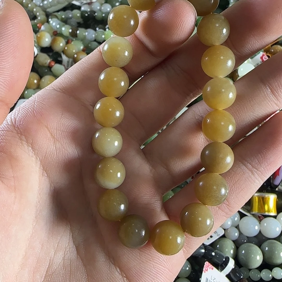 和田玉手链未镶嵌100