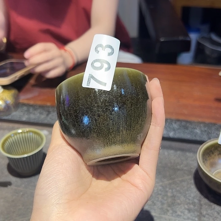 龙泉云间青瓷小米茶器