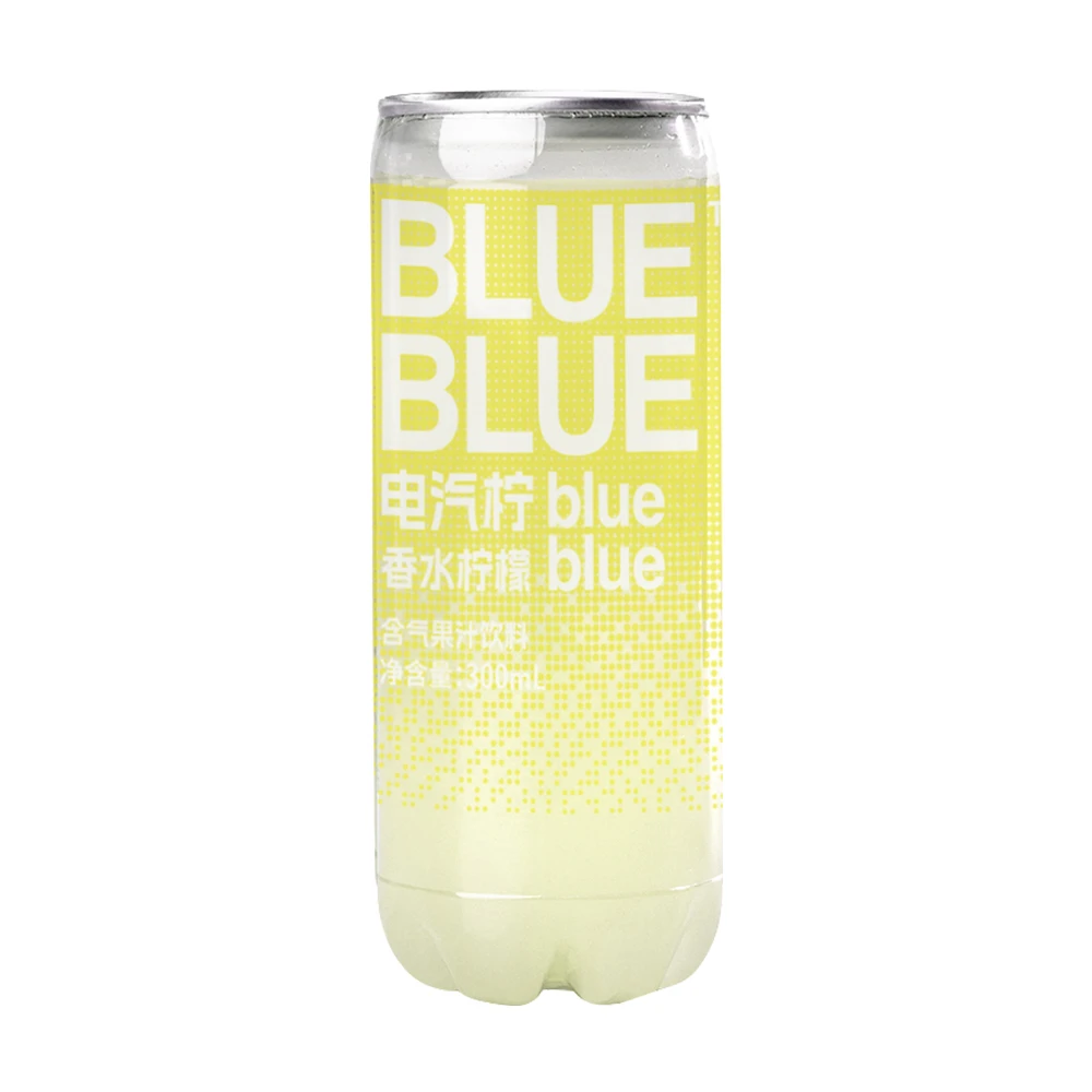 柠檬共和国 香水柠檬含气果汁饮料300ml*2瓶