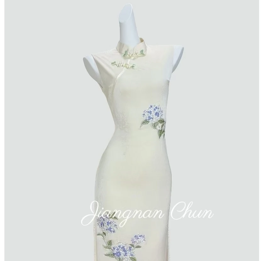 【编码下单】旗袍新款改良夏季连衣裙气质高端年轻款新中式