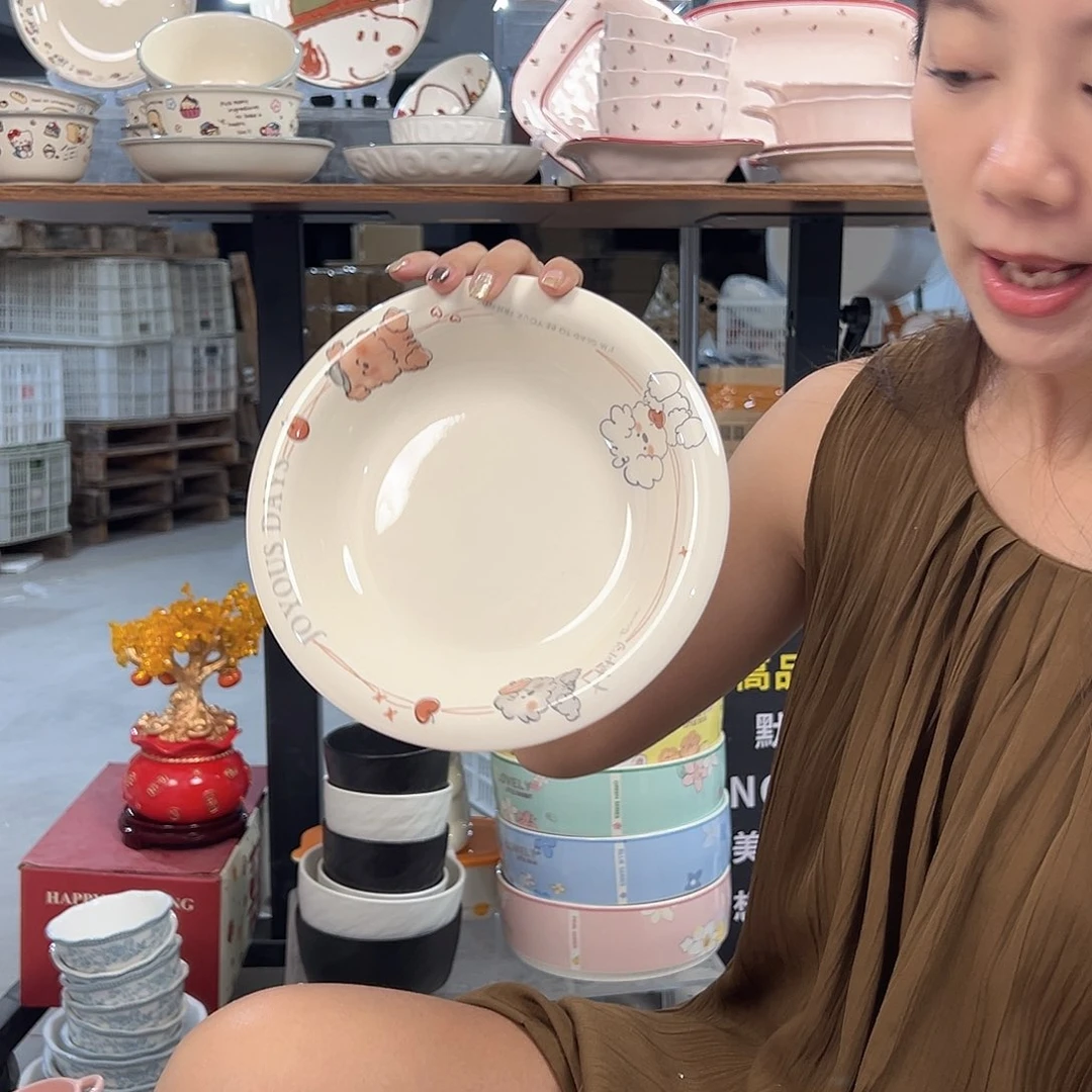 潮州微瑕陶瓷餐具