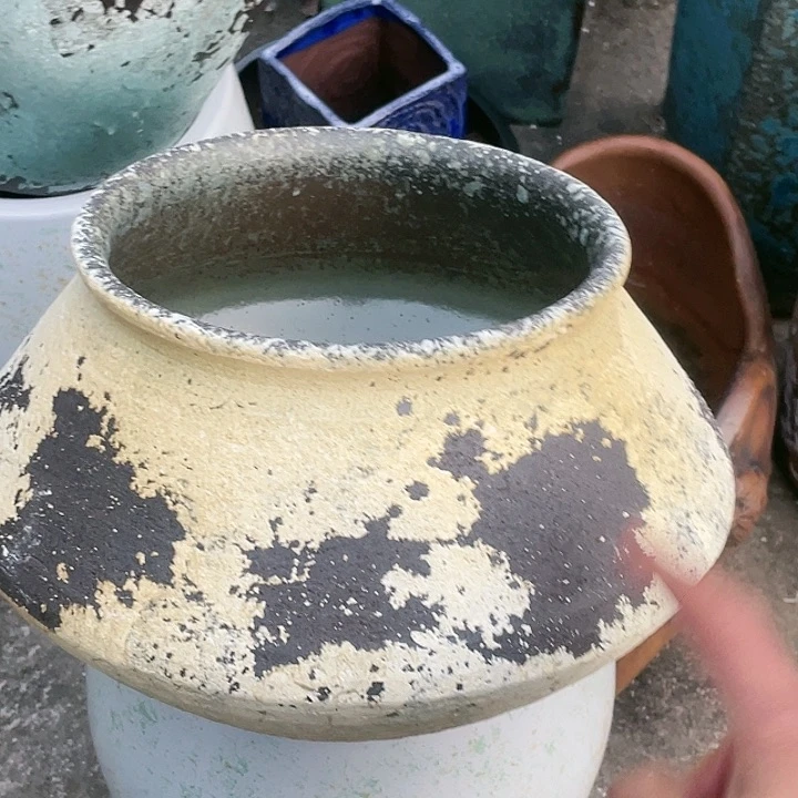 紫砂花盆18.18花盆无咯里