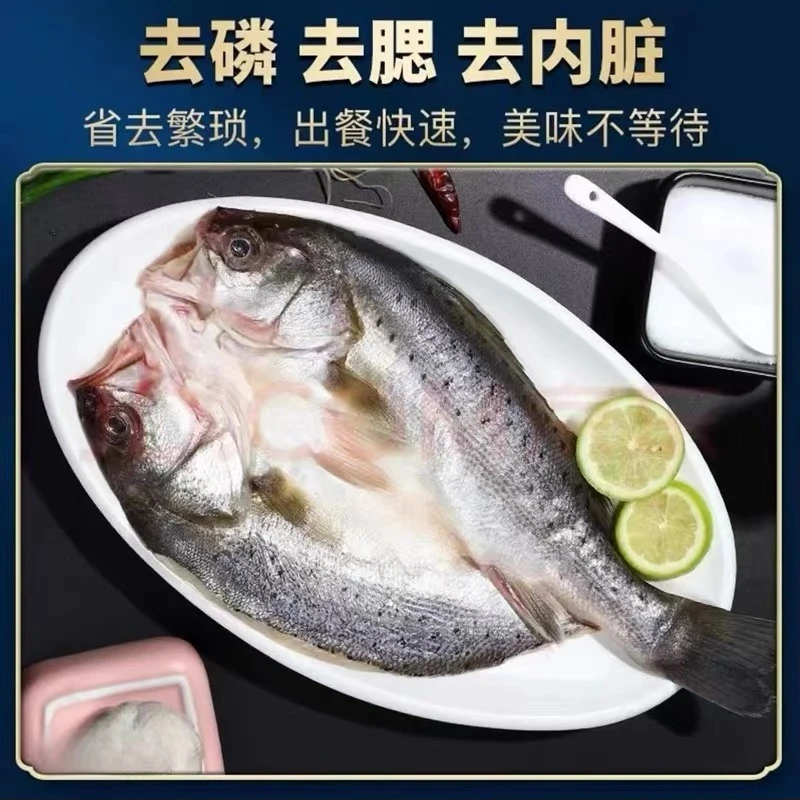 开背鲈鱼 450g左右/条*4 独立包装 顺丰发出