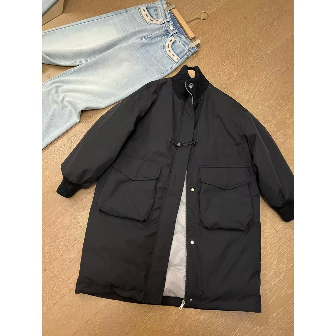 2024秋冬 棉被款超厚一件过冬长款羽绒服2412B5933