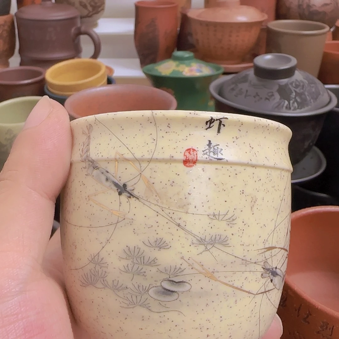 茶杯紫砂紫砂主人杯