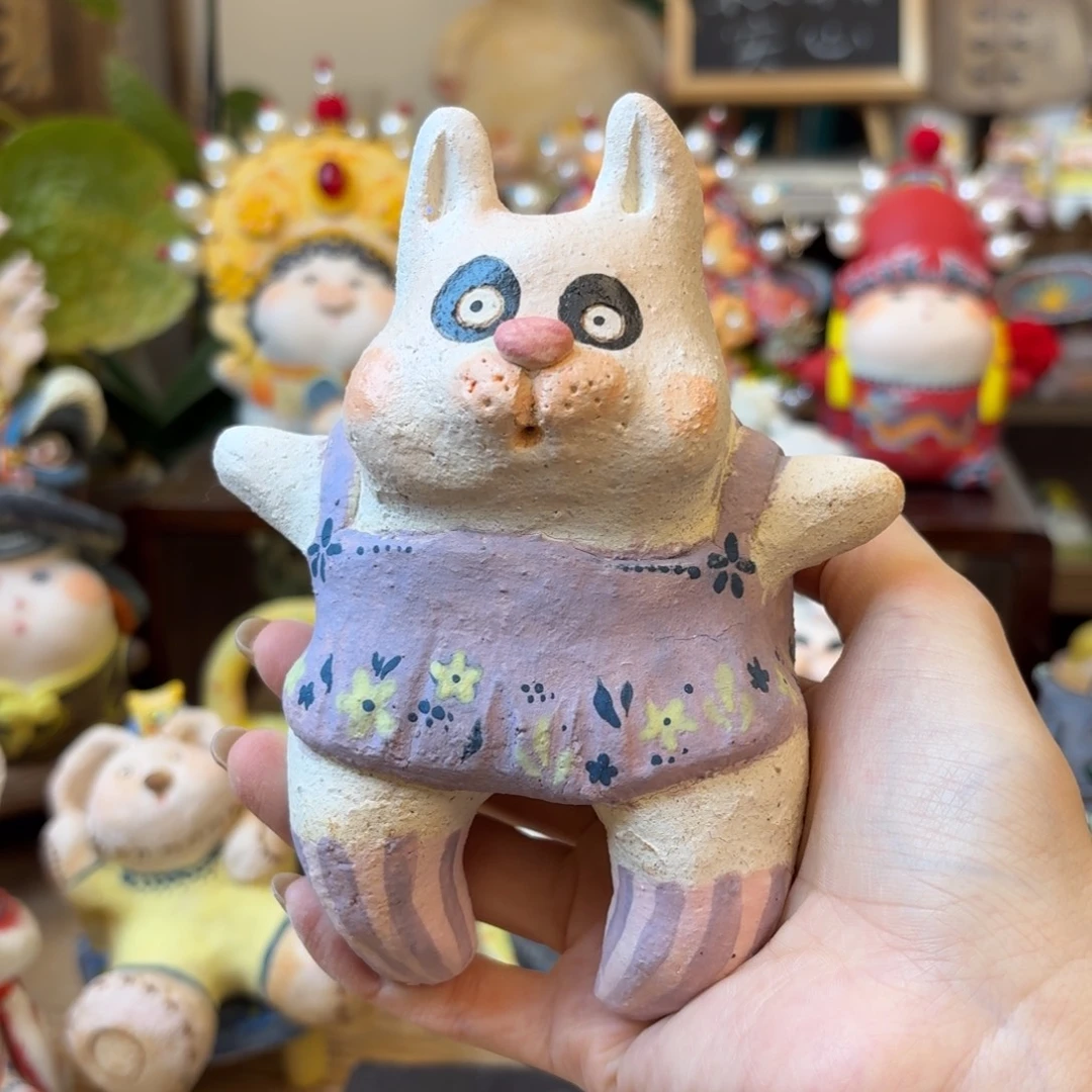 陶土手工陶艺摆件